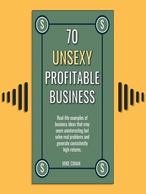 cover image of 70 Unsexy Profitable Business